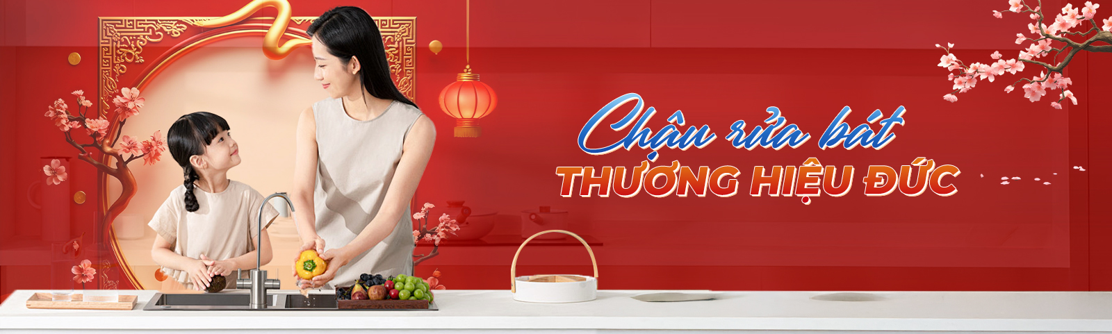 Tết sum vầy - Chậu Rửa