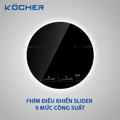 Bếp Từ Kocher DI 806GE02, Kocher DI 806GE02 Mặt Kính Schott Ceran Bền